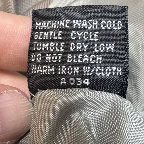 Vintage Members Only Bomber Jacket - Taupe - 44L - Picture 11 of 12